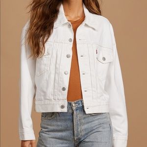Levi’s White Denim Jacket